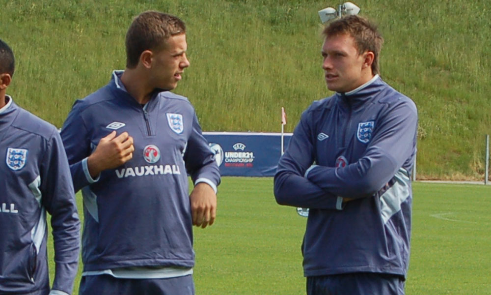 Jordan Henderson and Phil Jones
